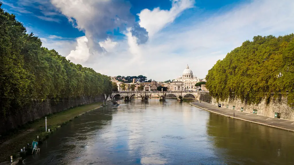 What did ancient rome use the tibrus river for?
