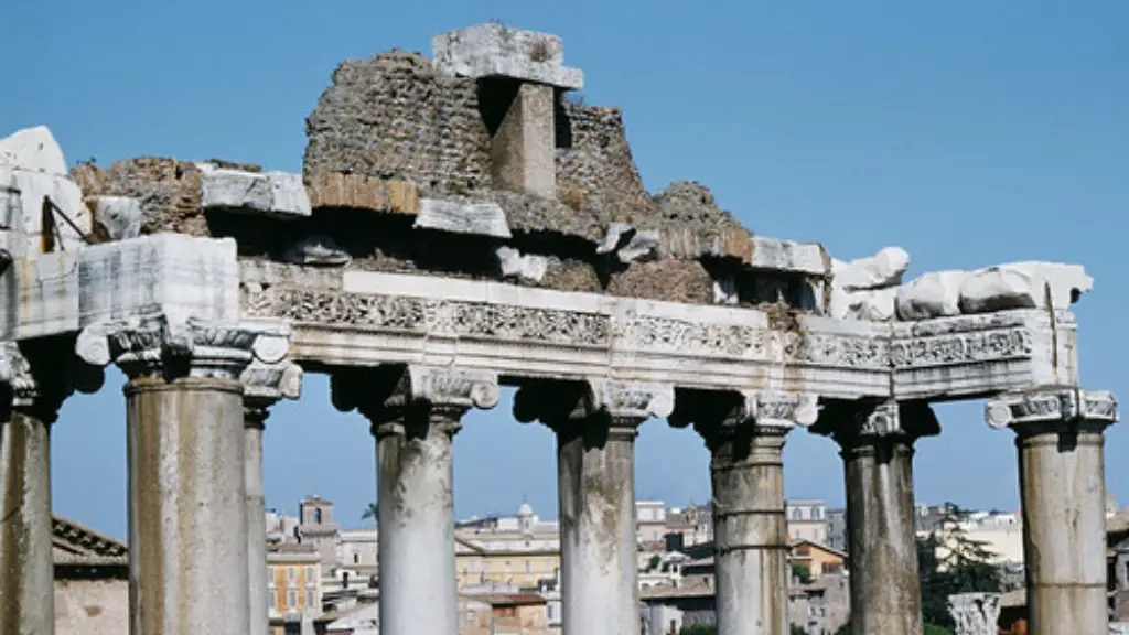 What are the fundamental building types in ancient rome?