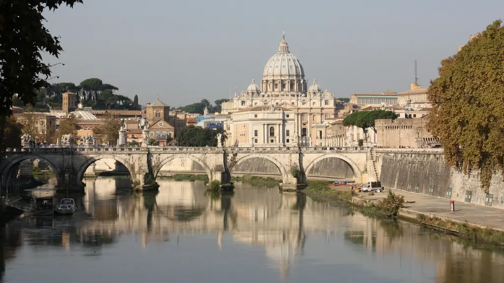 What are the major geographic features of ancient rome?