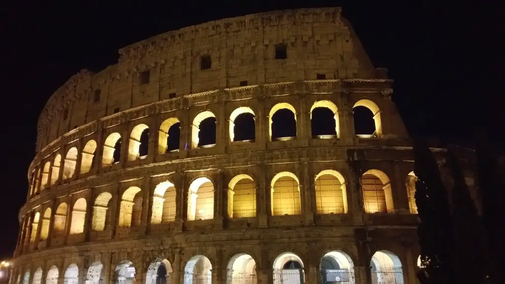 How did the colosseum demonstrate ancient rome?