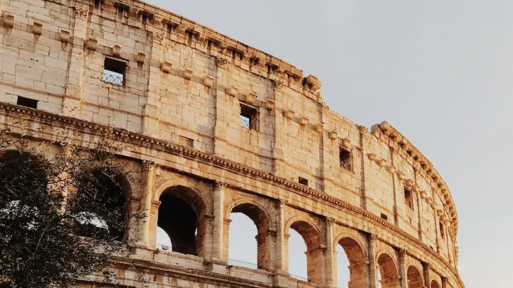 How many square miles was ancient rome?