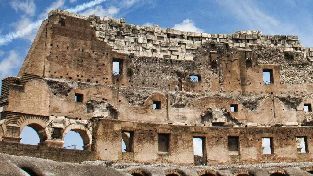 Did ancient rome have castles?