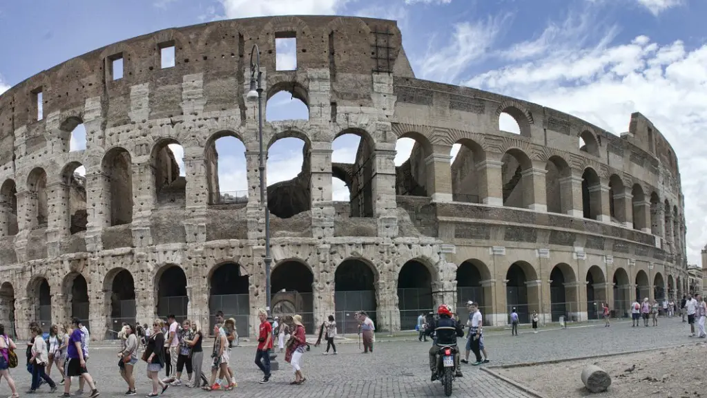 How did the colosseum demonstrate ancient rome?