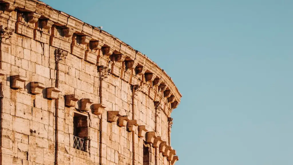 What did the ancient romans use for their buildings?