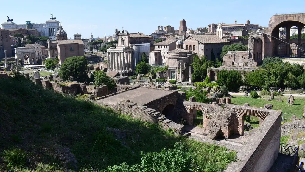 What did farmers in ancient rome grow?