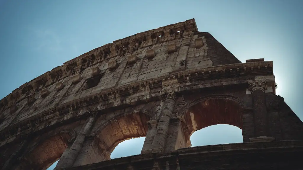What goods did ancient rome produce?