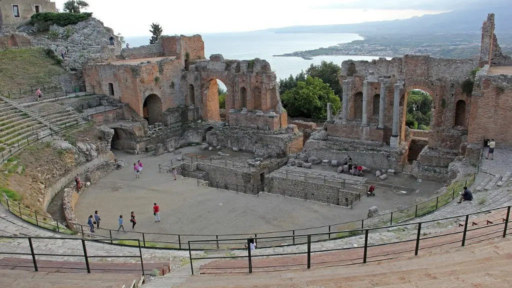 What are some landforms in ancient rome?