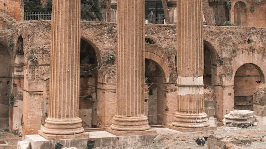 What is left of ancient rome?