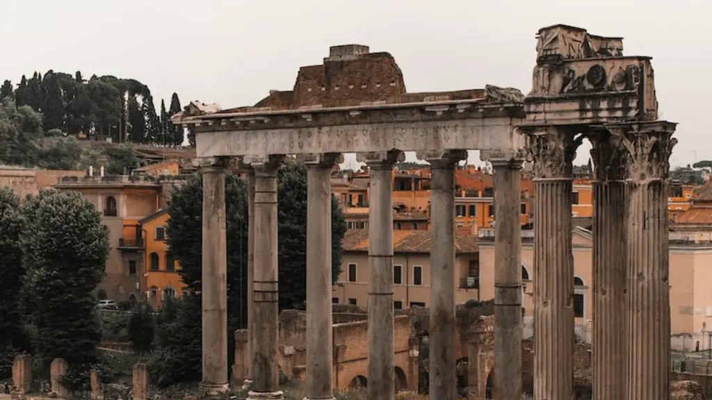 How did the geography of ancient rome affect its development?