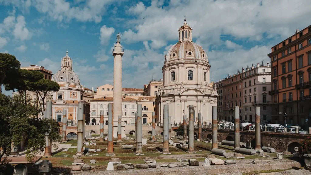 What are the stairs in ancient rome called?
