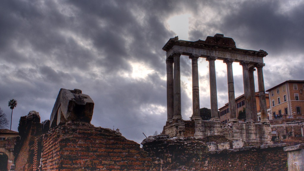 Did slaves build the great architecture of ancient rome?