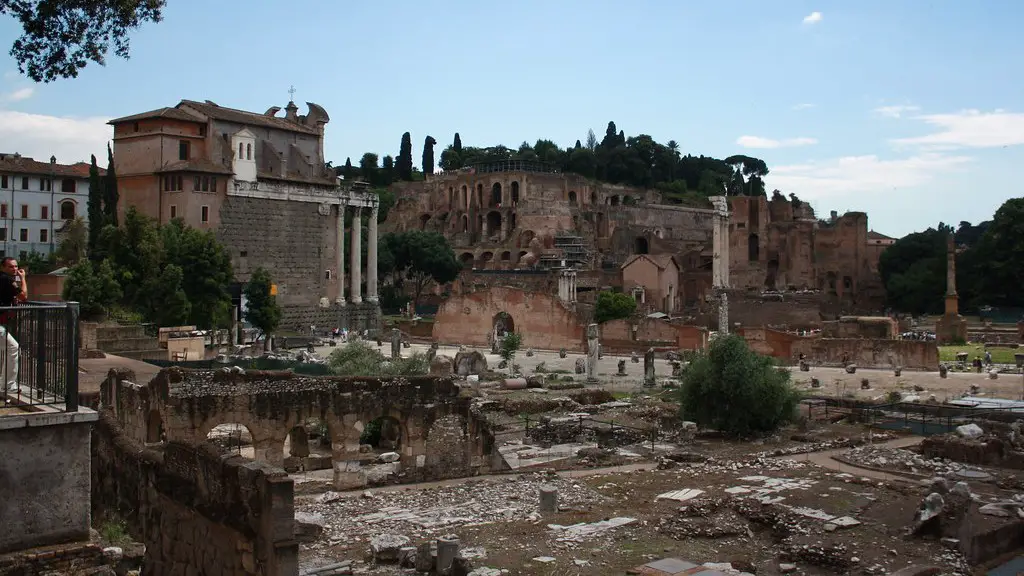 Was ancient rome more advanced than the middle ages?