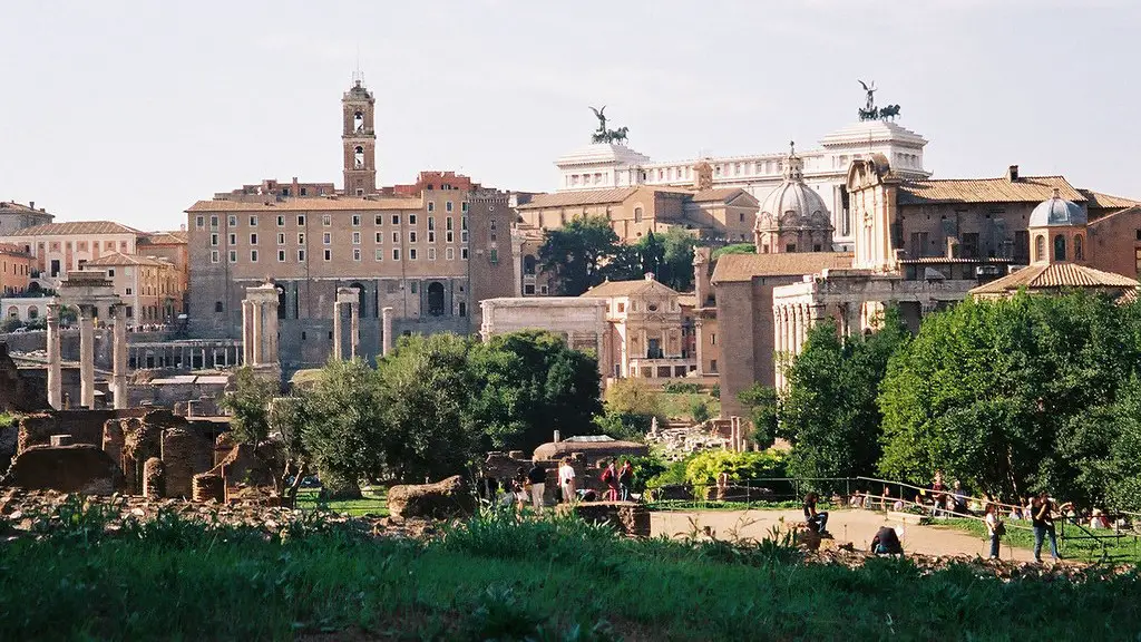 What buildings were there in ancient rome?