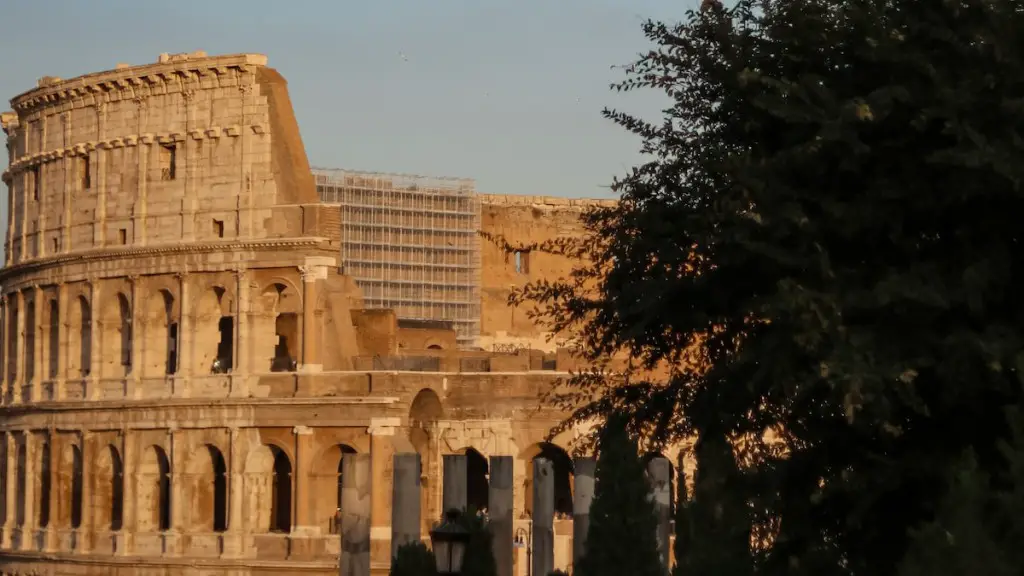 What are three features of geography that shaped ancient rome?