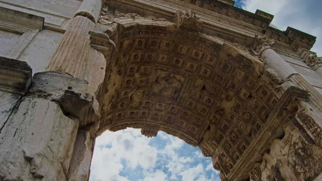 Was anthing destroyed in the fall of ancient rome?